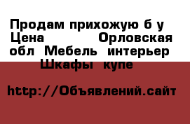 Продам прихожую б/у › Цена ­ 4 000 - Орловская обл. Мебель, интерьер » Шкафы, купе   